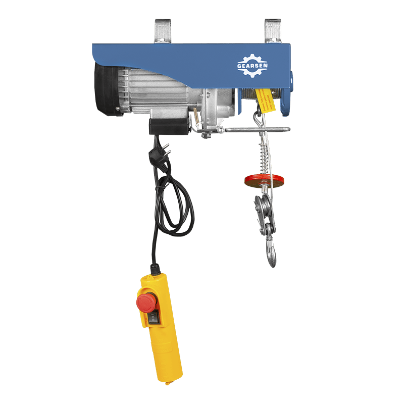 Таль электрическая мини стационарная GEARSEN PA 220В, 250/500кг, 20/10м - 1